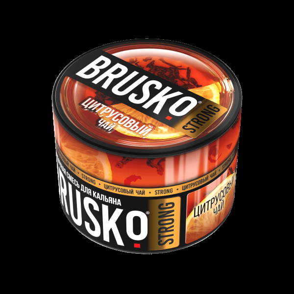Смесь Brusko Strong цитрусовый чай  50 гр в Магадане