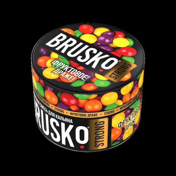 Смесь Brusko Strong фруктовое драже  50 гр в Магадане