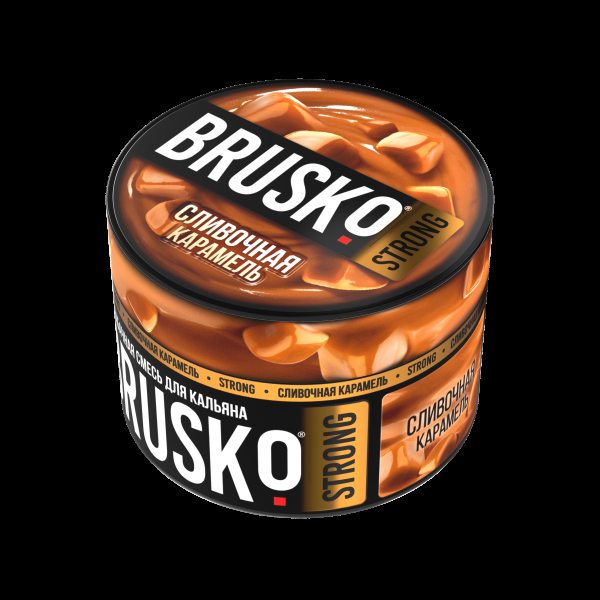 Смесь Brusko Strong сливочная карамель  50 гр в Магадане