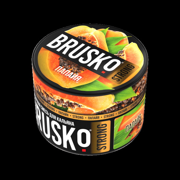 Смесь Brusko Strong папайя  50 гр в Магадане