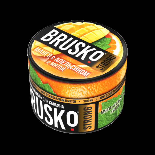 Смесь Brusko Strong манго с апельсином и мятой  50 гр в Магадане