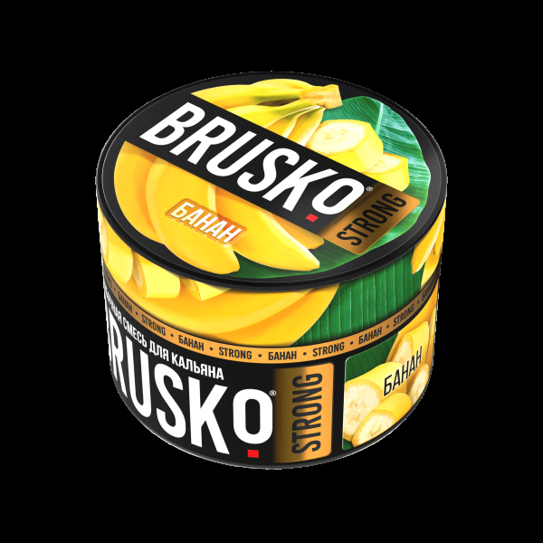 Смесь Brusko Strong банан  50 гр в Магадане