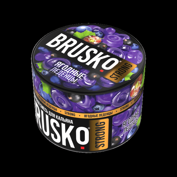 Смесь Brusko Strong ягодные леденцы  50 гр в Магадане