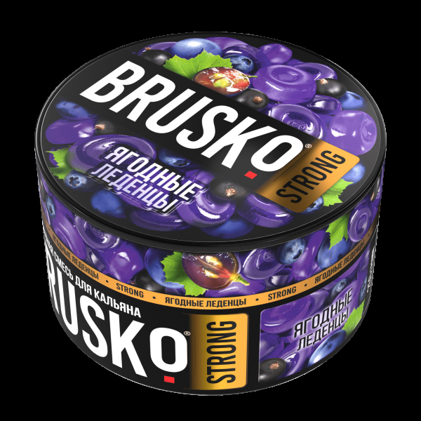 Смесь Brusko Strong ягодные леденцы  250 гр в Магадане