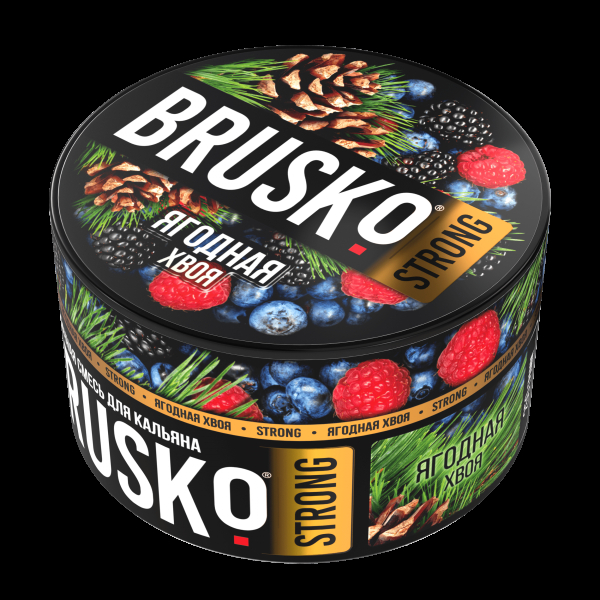 Смесь Brusko Strong ягодная хвоя  250 гр в Магадане