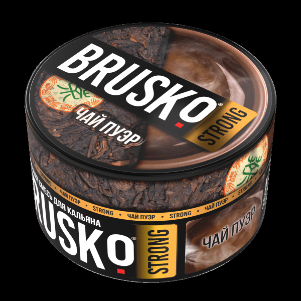 Смесь Brusko Strong чай пуэр  250 гр в Магадане