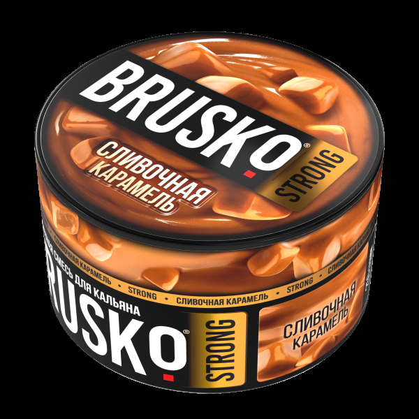 Смесь Brusko Strong сливочная карамель  250 гр в Магадане
