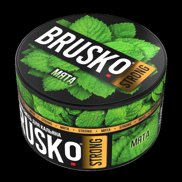 Смесь Brusko Strong мята  250 гр в Магадане