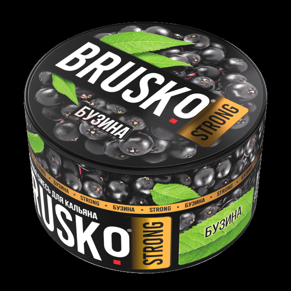 Смесь Brusko Strong бузина  250 гр в Магадане