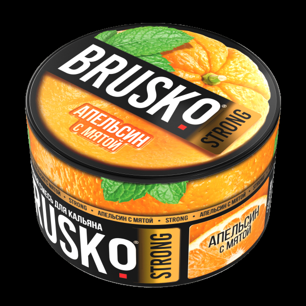 Смесь Brusko Strong апельсин с мятой  250 гр в Магадане