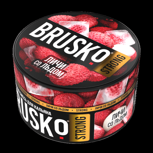 Смесь Brusko Strong личи со льдом  250 гр в Магадане