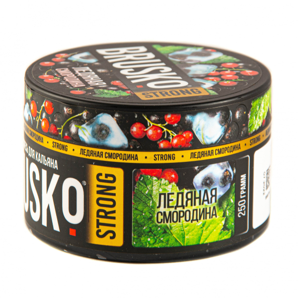 Смесь Brusko Strong ледяная смородина  250 гр в Магадане
