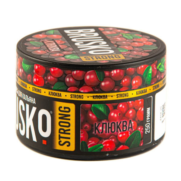 Смесь Brusko Strong клюква  250 гр в Магадане