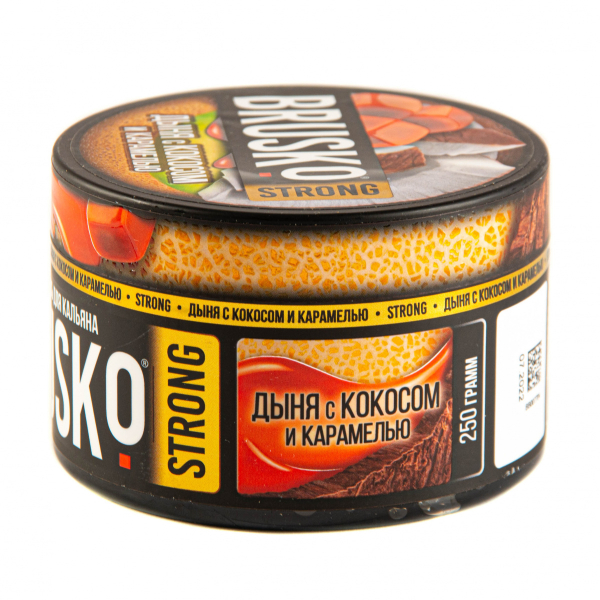 Смесь Brusko Strong дыня с кокосом и карамелью  250 гр в Магадане