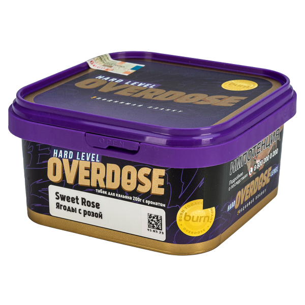 Табак Overdose Sweet Rose  200 грамм в Магадане