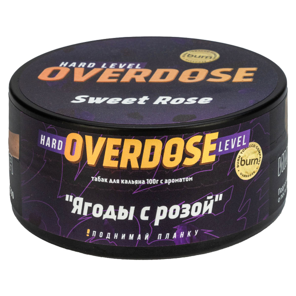 Табак Overdose Sweet Rose  100 грамм в Магадане