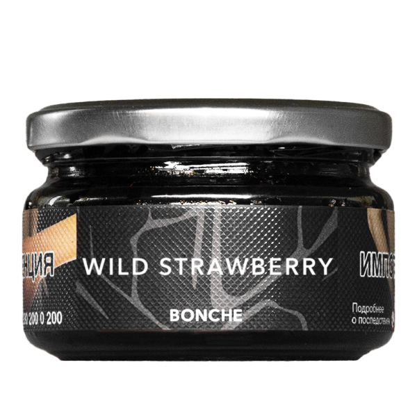Табак Bonche Wild Strawberry  120 грамм в Магадане