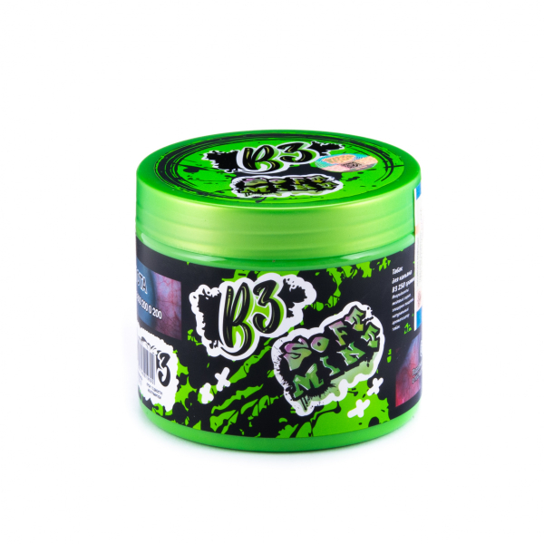 Табак B3 Soft Mint  250 грамм в Магадане