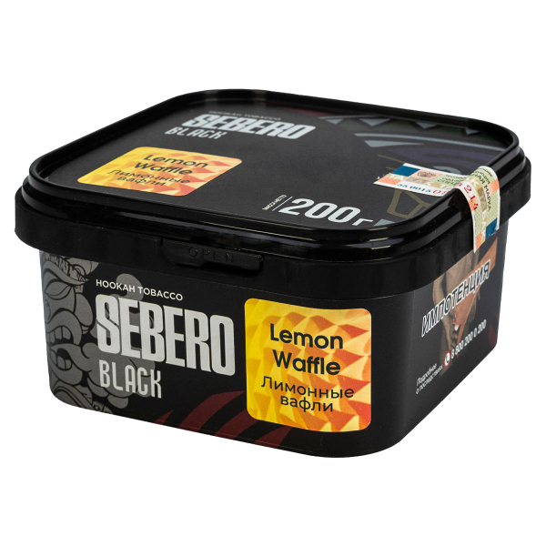 Табак Sebero Black Lemon Waffle  200 грамм в Магадане