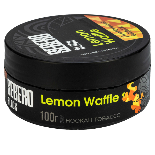 Табак Sebero Black Lemon Waffle  100 грамм в Магадане