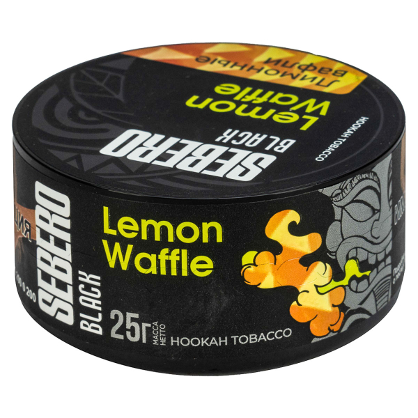 Табак Sebero Black Lemon Waffle  25 грамм в Магадане