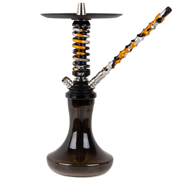 Кальян Mamay Custom Coilovers Micro Черный-Золотой Камуфляж  в Магадане