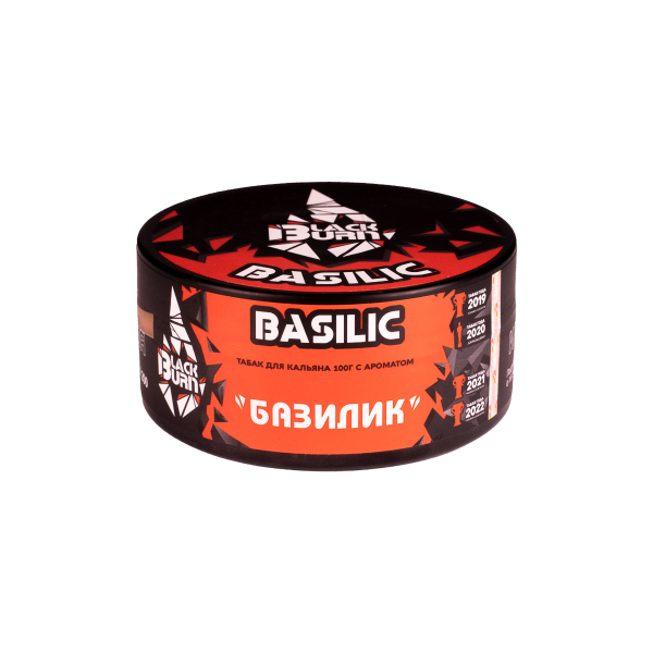 Табак Burn Black Basilik  100 грамм в Магадане