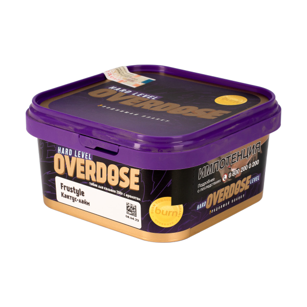 Табак Overdose Frustyle  200 грамм в Магадане