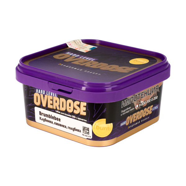 Табак Overdose Brumblebee  200 грамм в Магадане