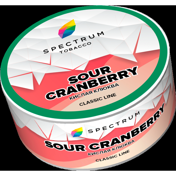 Табак Spectrum Sour cranberry  25 грамм в Магадане