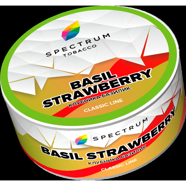 Табак Spectrum Basil strawberry  25 грамм в Магадане