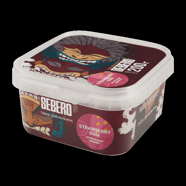 Табак Sebero Strawberry gum  200 грамм в Магадане