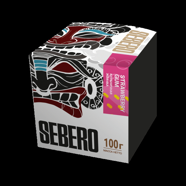 Табак Sebero Strawberry gum  100 грамм в Магадане