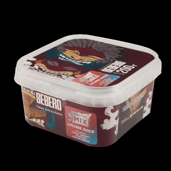 Табак Sebero Arctic Mix Lychee juice  200 грамм в Магадане