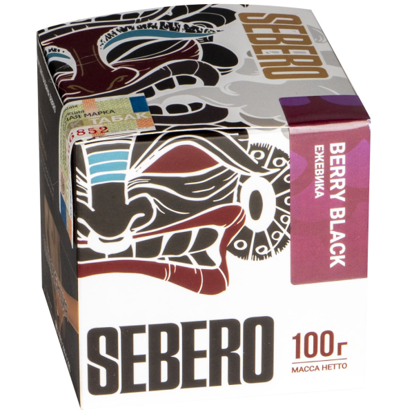 Табак Sebero Berry Black  100 грамм в Магадане