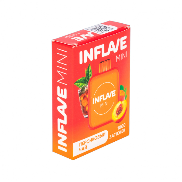 Inflave Mini Персиковый Чай (1000 Затяжек) в Магадане