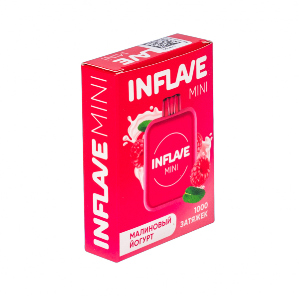 Inflave Mini Малиновый Йогурт (1000 Затяжек) в Магадане