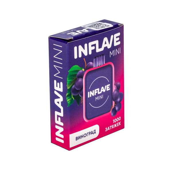 Inflave Mini Виноград (1000 Затяжек) в Магадане