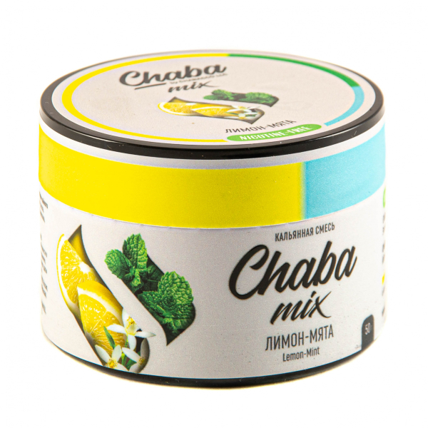 Chaba Лимон-Мята Nicotine Free 50 Г в Магадане