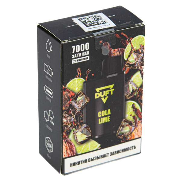 Duft Cola Lime (7000 Затяжек) в Магадане