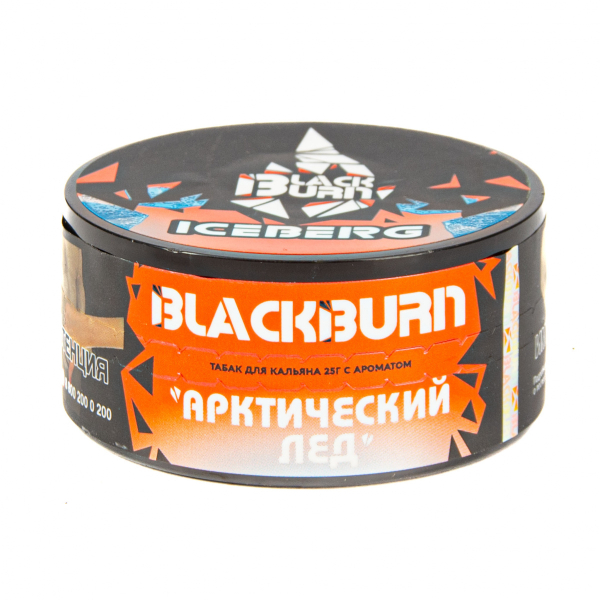 Табак Burn Black Iceberg  25 грамм в Магадане