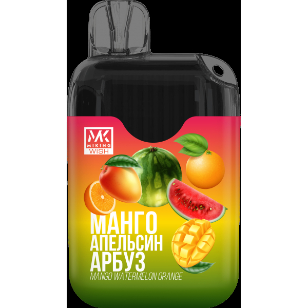 Miking Манго Апельсин Арбуз (6000 Затяжек) в Магадане