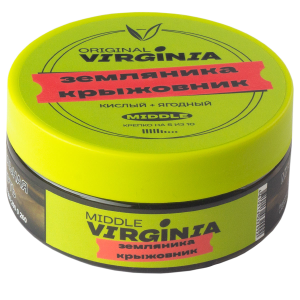 Табак Original Virginia Middle Земляника Крыжовник  100 грамм в Магадане