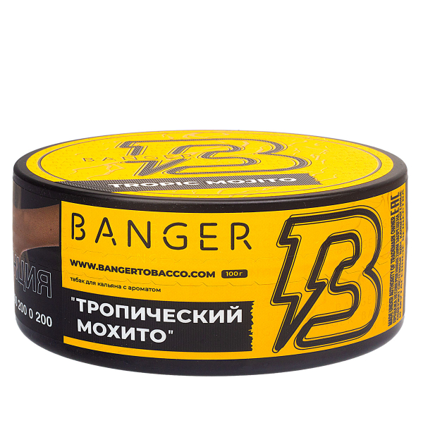 Табак Banger Tropic Mojito  100 грамм в Магадане