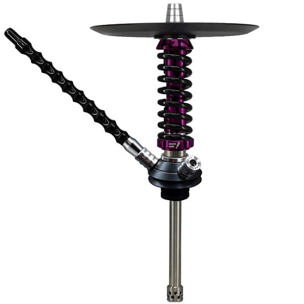 Кальян Mamay Custom Coilovers Micro Пурпурный Сплеш Черный  в Магадане