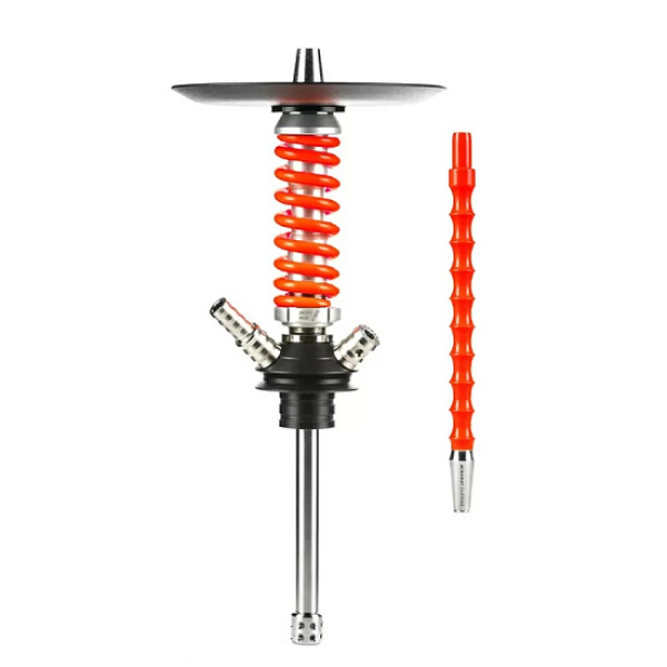 Кальян Mamay Custom Coilovers Micro Хром-Оранжевый  в Магадане