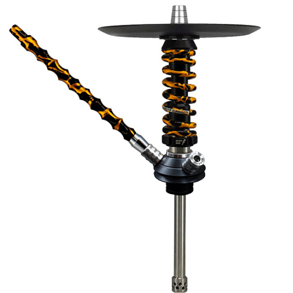 Кальян Mamay Custom Coilovers Micro Черный-Gold Сплеш  в Магадане
