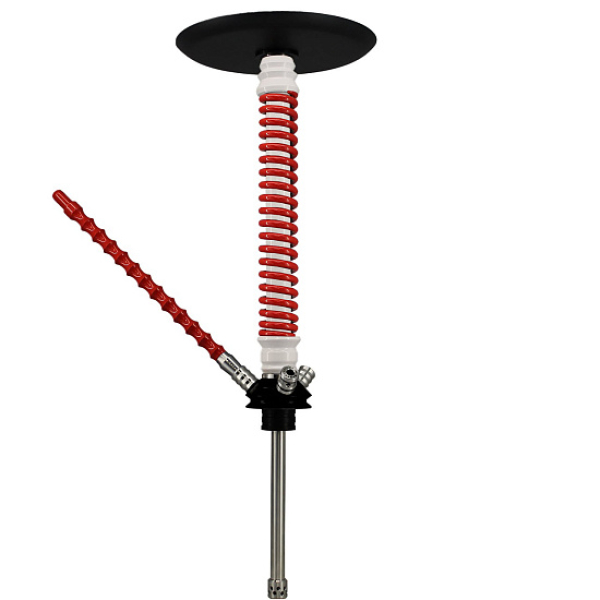Кальян Mamay Custom V3 №12 Coilovers Белый-Красный  в Магадане