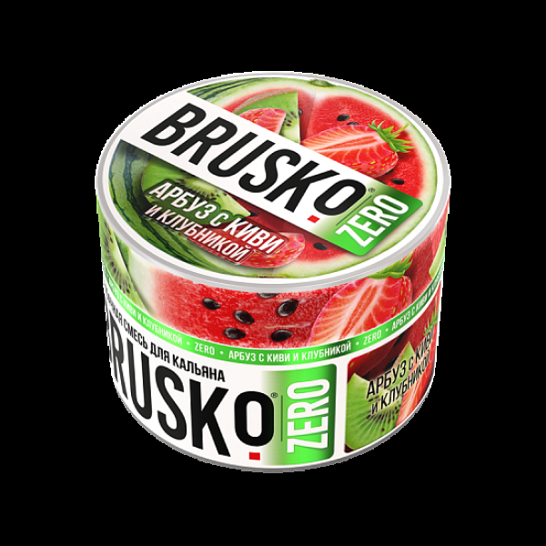 Смесь Brusko Арбуз С Киви И Клубникой (Zero)  50 гр в Магадане