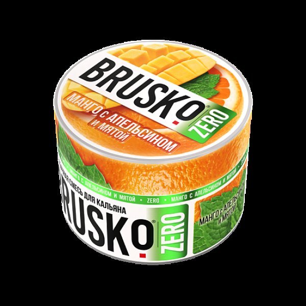 Смесь Brusko Манго С Апельсином И Мятой (Zero)  50 гр в Магадане